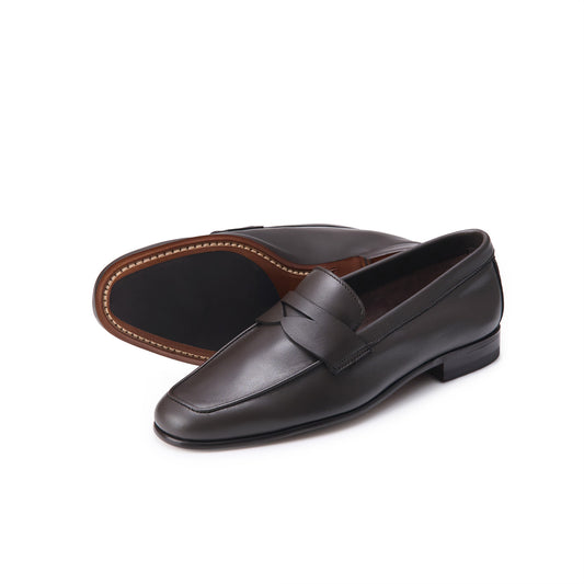 バーウィック, berwick, ウィメンズ, women's, コインローファー, ゴム×レザーソール