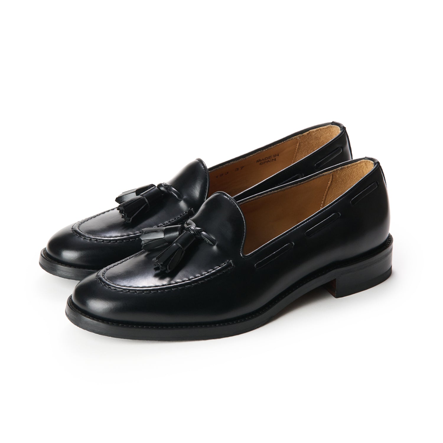 Berwick 1707黒 レザー ローファー Berwick 1707 ローファー バーウィック 4456 ゴム×レザー ソール
