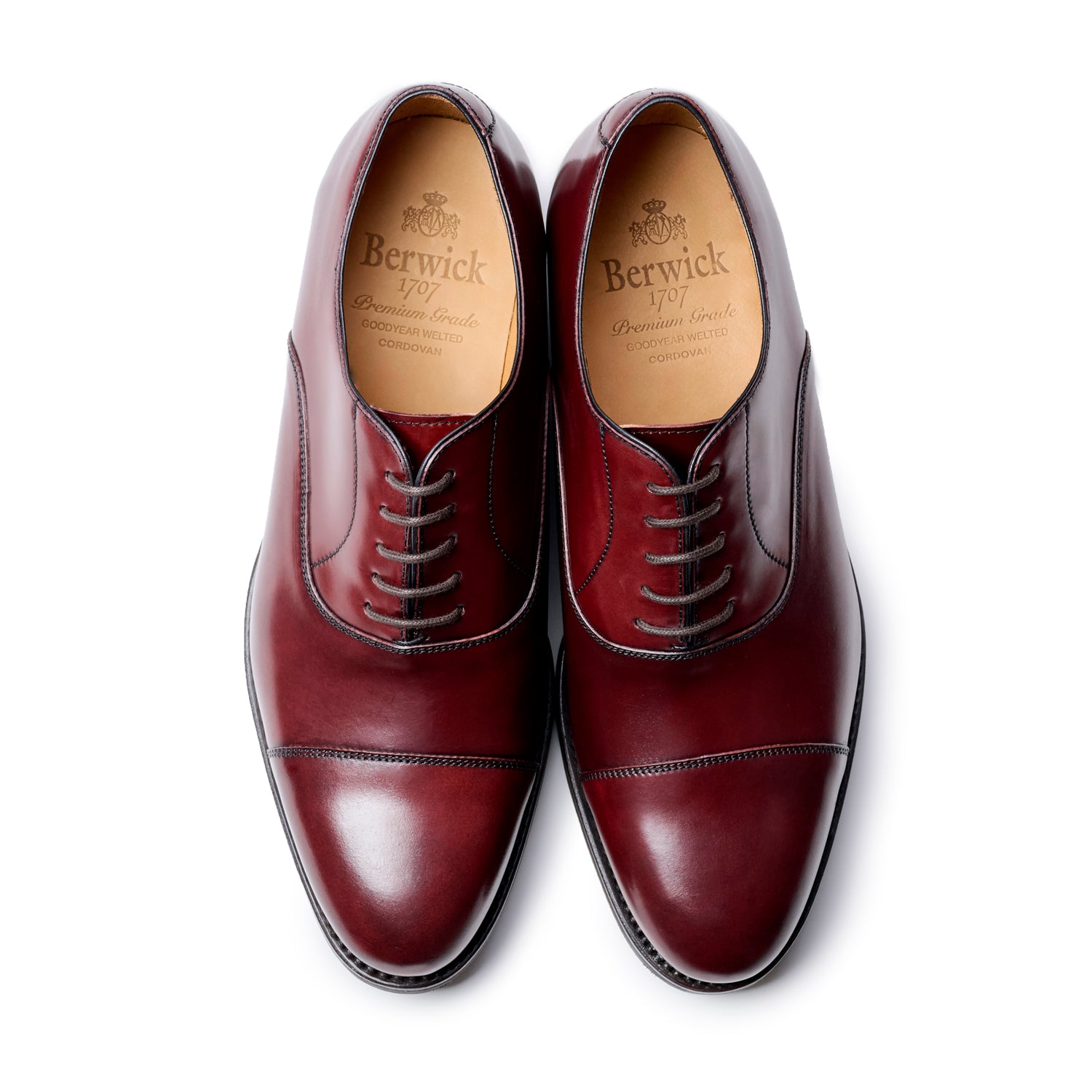 バーウィック, berwick, コードバン, CORDOVAN, ストレートチップ, ダイナイトソール