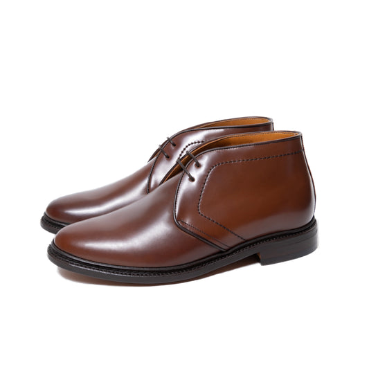 バーウィック, berwick, コードバン, CORDOVAN, チャッカーブーツ, バスタン オークバークレザーソール