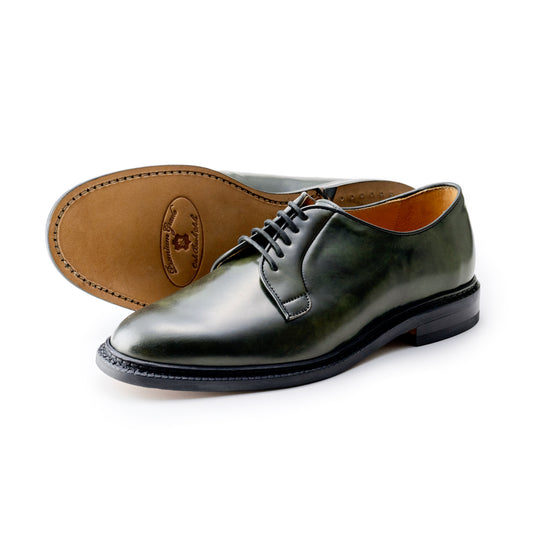 バーウィック, berwick, コードバン, CORDOVAN, プレーントゥ, バスタン オークバークレザーソール