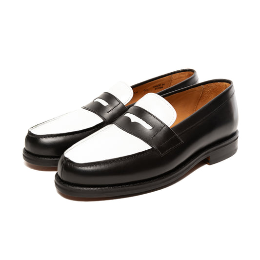 バーウィック, berwick, コインローファー, ゴム×レザーソール