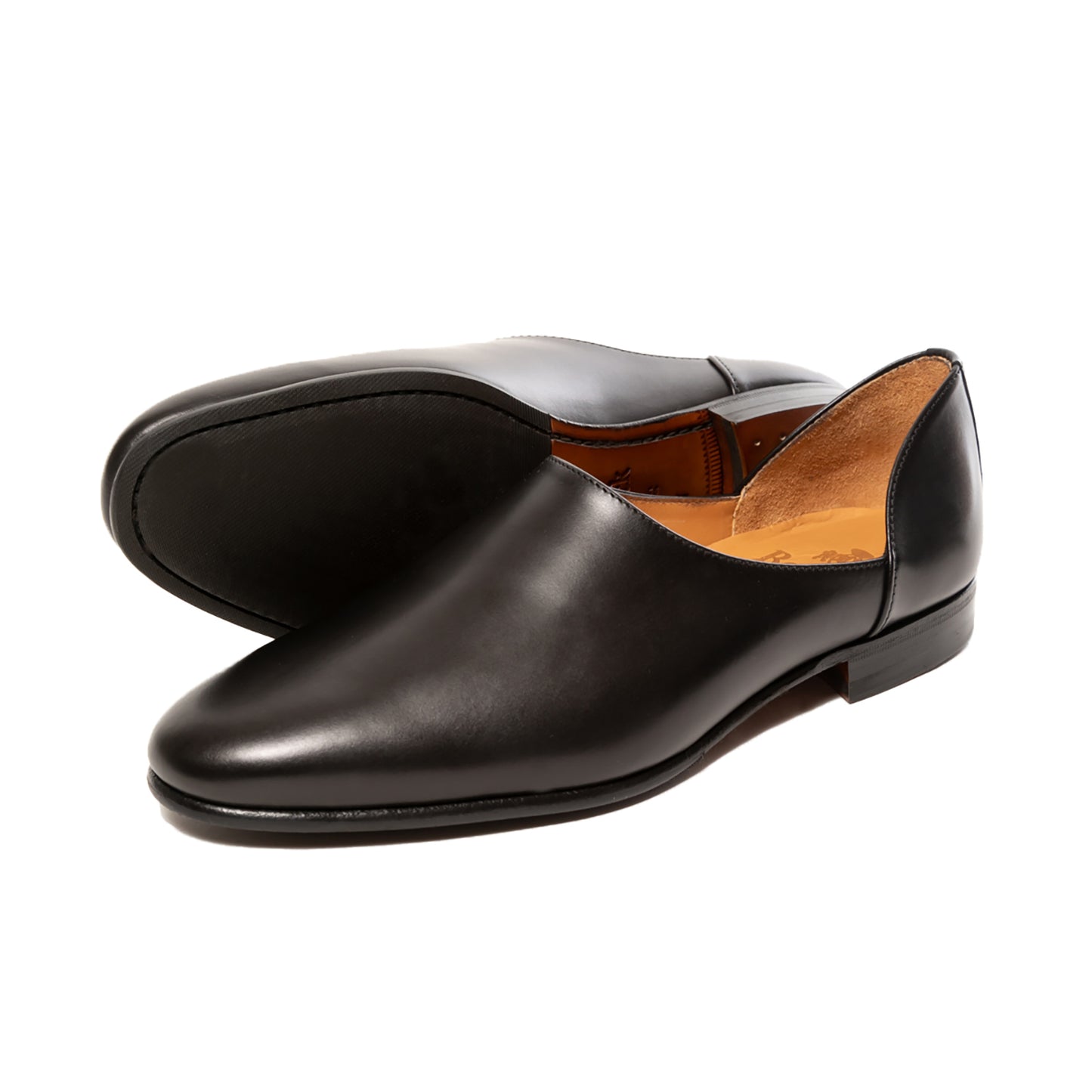 バーウィック, berwick, スポックシューズ, ゴム×レザーソール