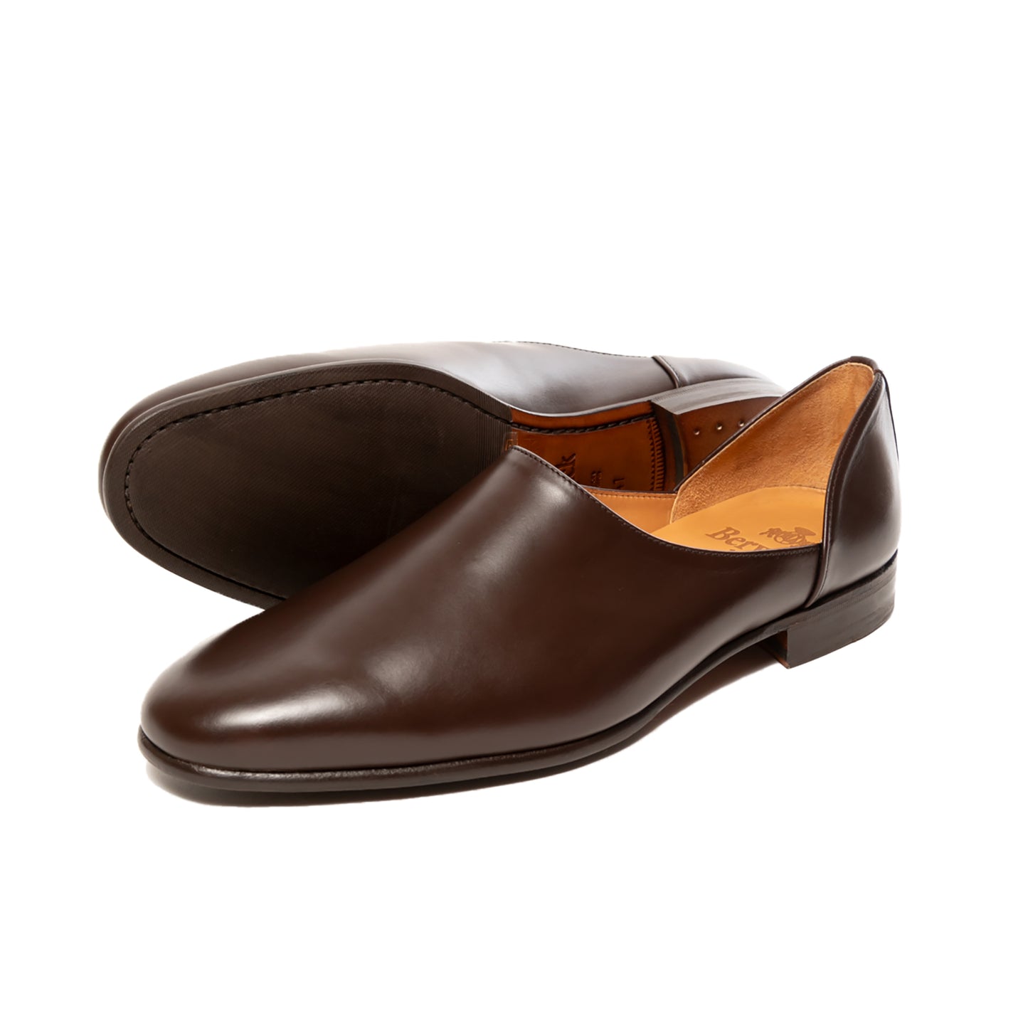 バーウィック, berwick, スポックシューズ, ゴム×レザーソール