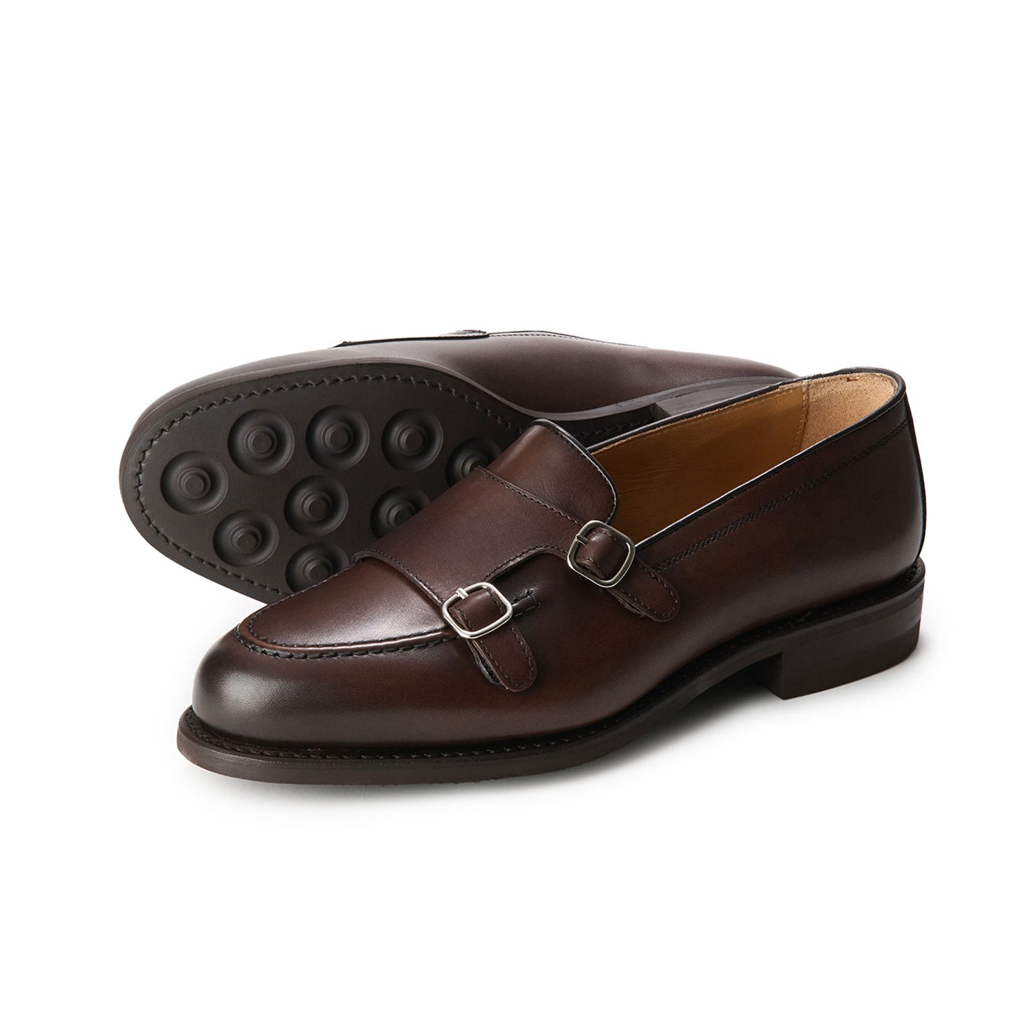 バーウィック, berwick, ダブルモンクストラップローファー, ダイナイトソール