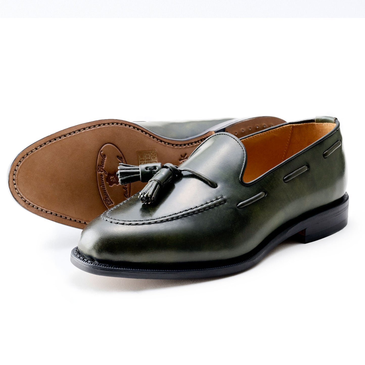 バーウィック, berwick, コードバン, CORDOVAN, タッセルローファー, バスタン オークバークレザーソール