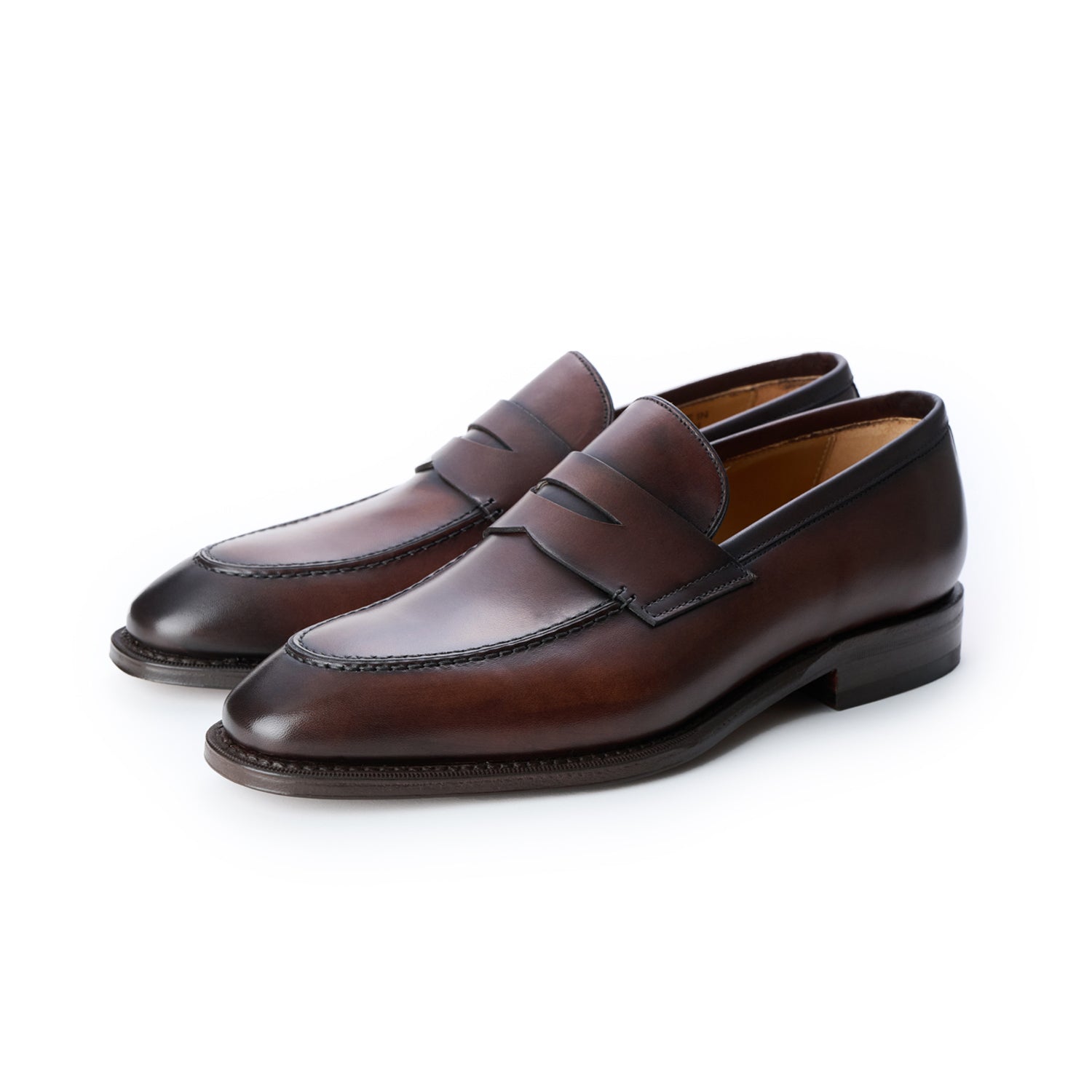 とっておきし福袋 Berwick1707 | GRADE 5120LUBTDB〈PREMIUM | コインローファー 靴