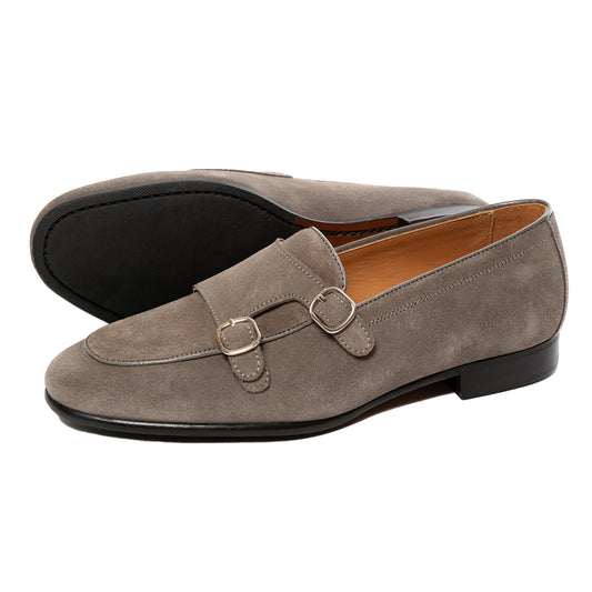 バーウィック, berwick, ダブルモンクストラップ, ゴム×レザーソール