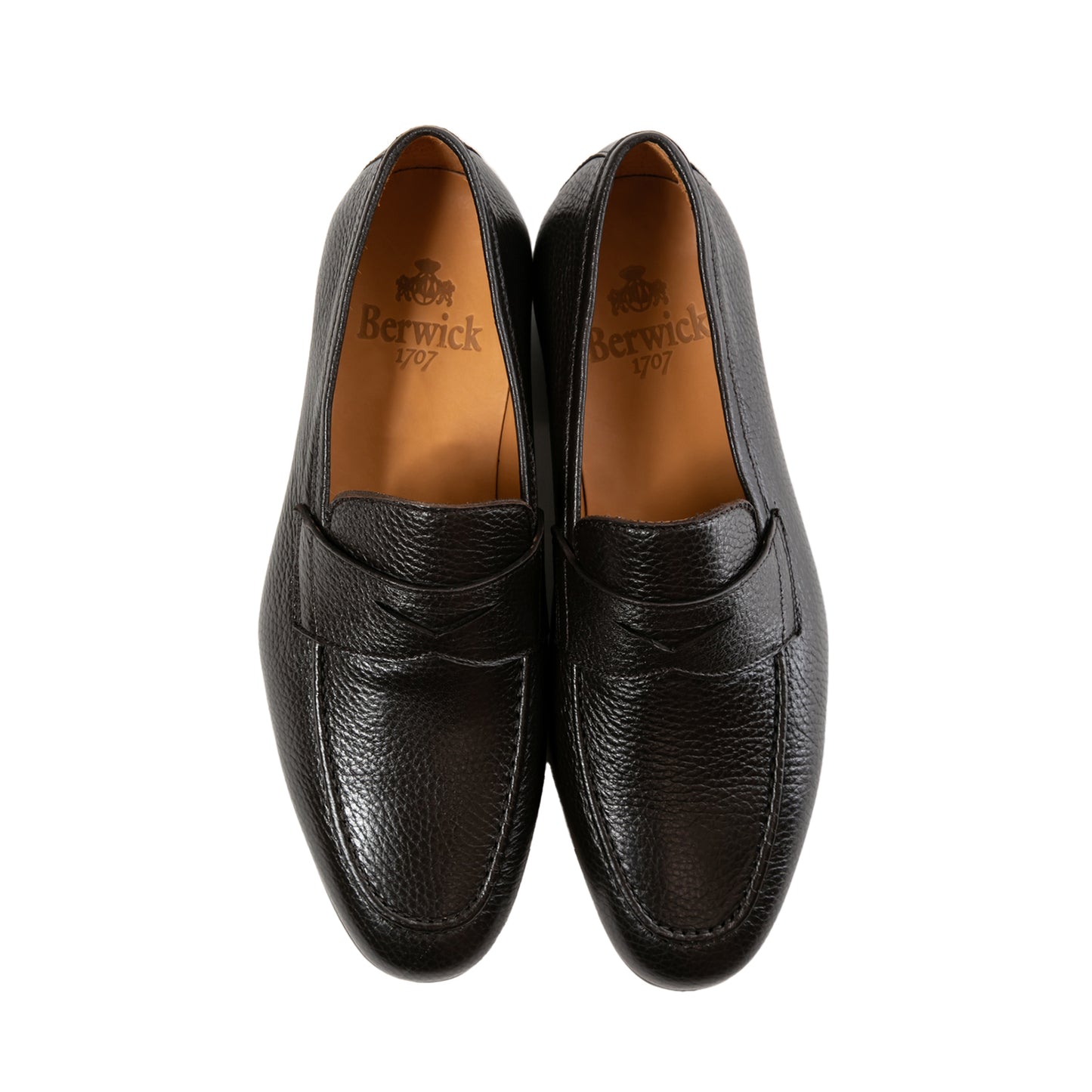 バーウィック, berwick, コインローファー, ゴム×レザーソール