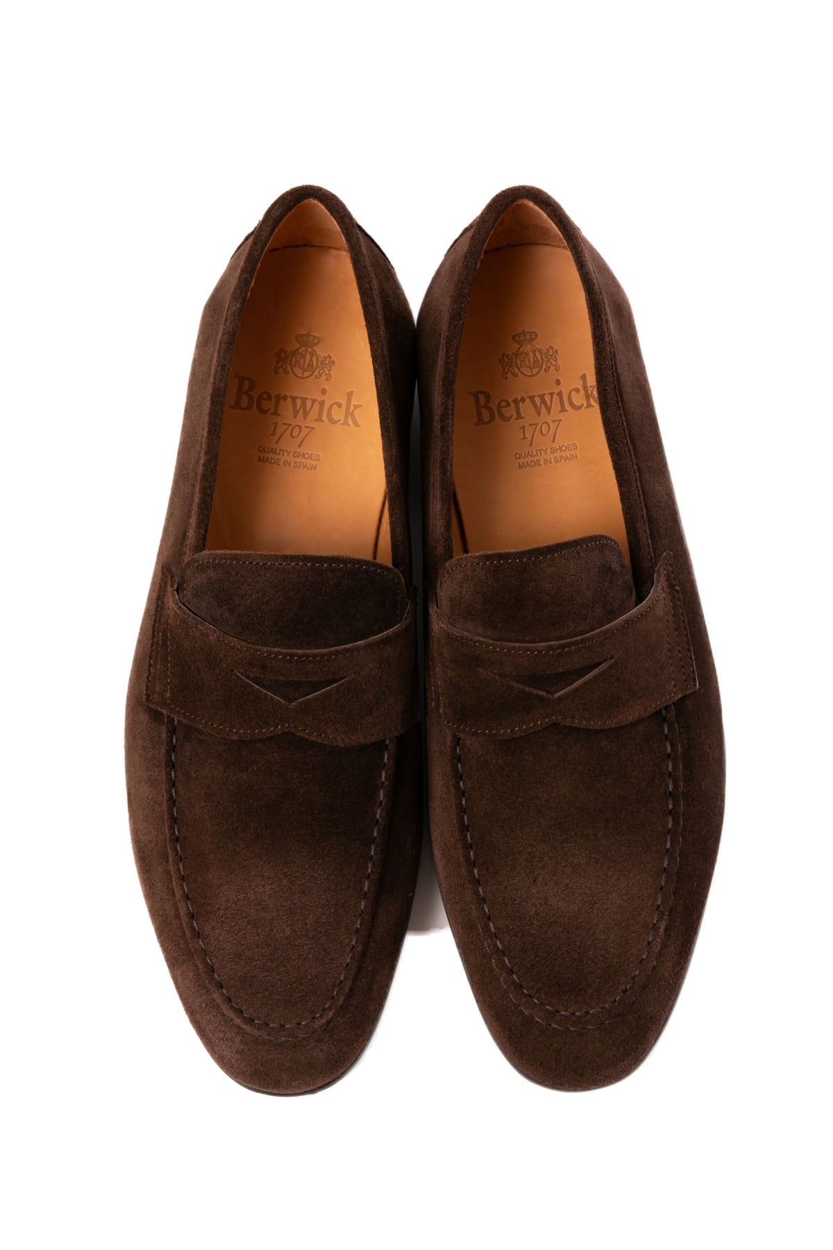 Berwick, バーウィック, ローファー, スエード