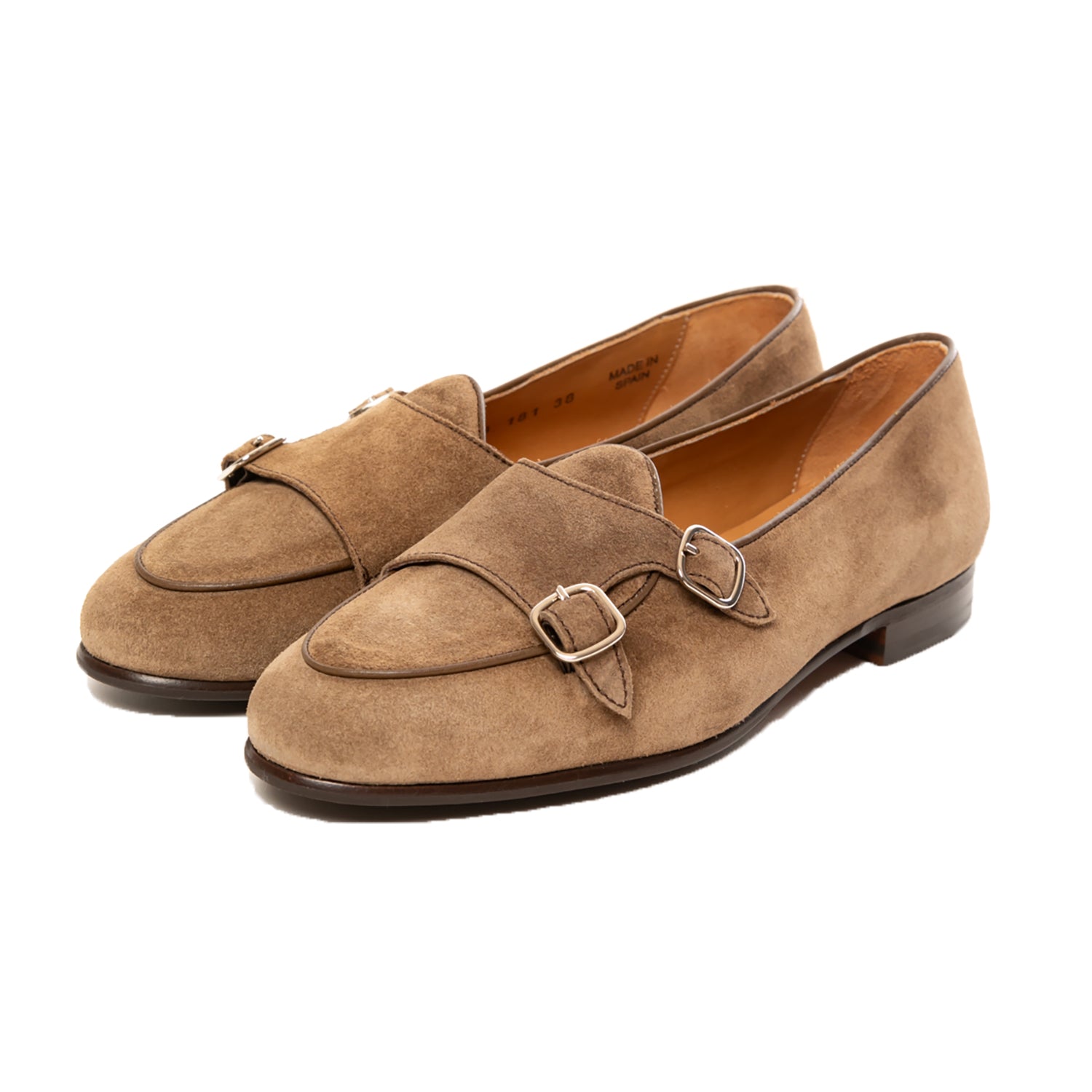 バーウィック, berwick, ウィメンズ, women's, ダブルモンクストラップローファー, ゴム×レザーソール