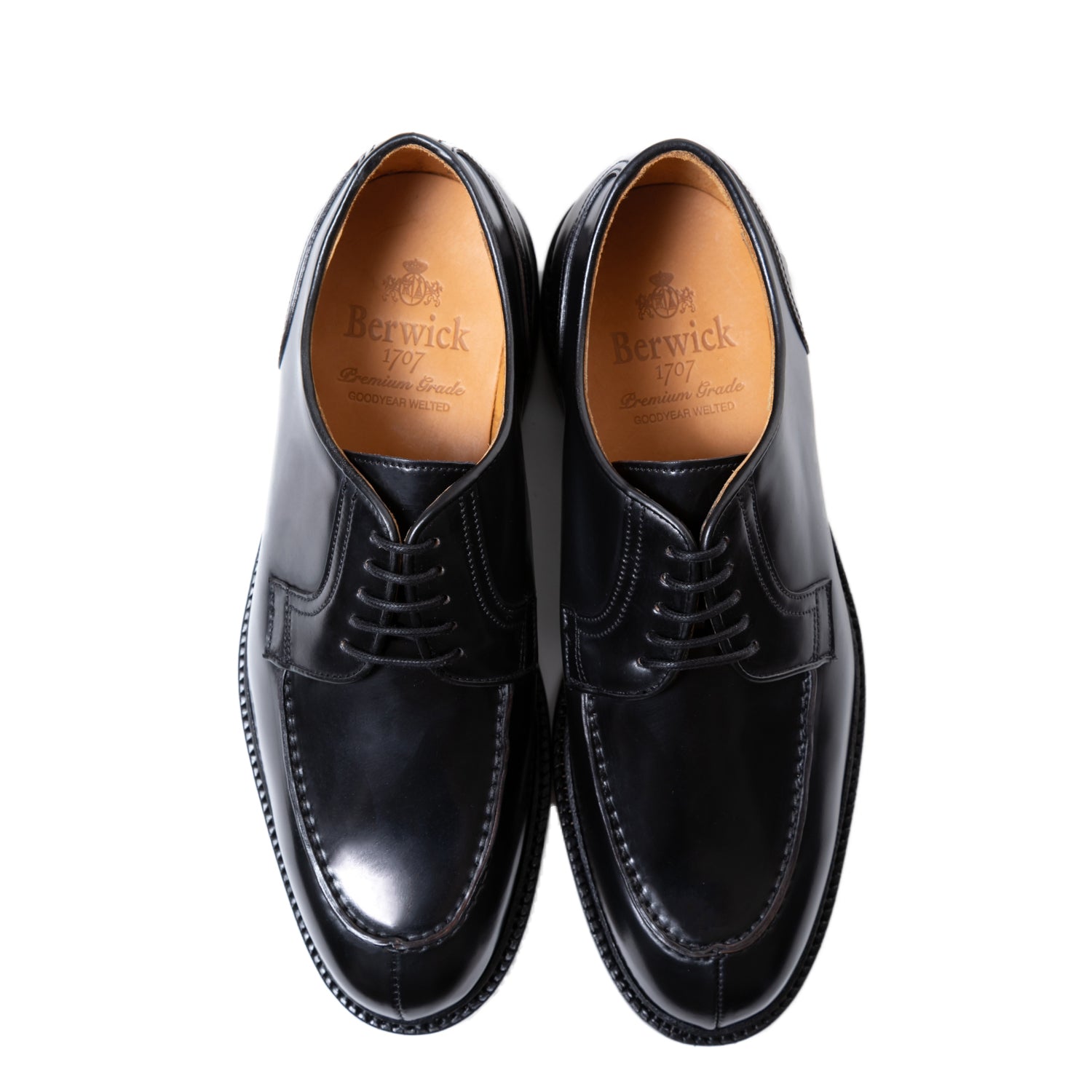 Berwick1707 | Uチップ シボ革 | 5560CCDABK – バーウィック