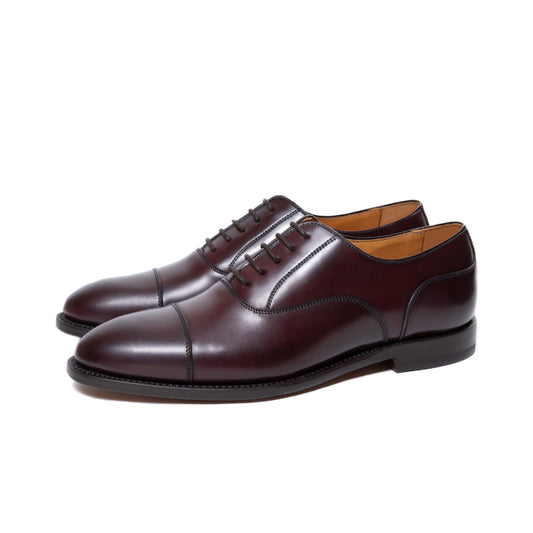 バーウィック, berwick, コードバン, CORDOVAN, ストレートチップ, バスタン オークバークレザーソール