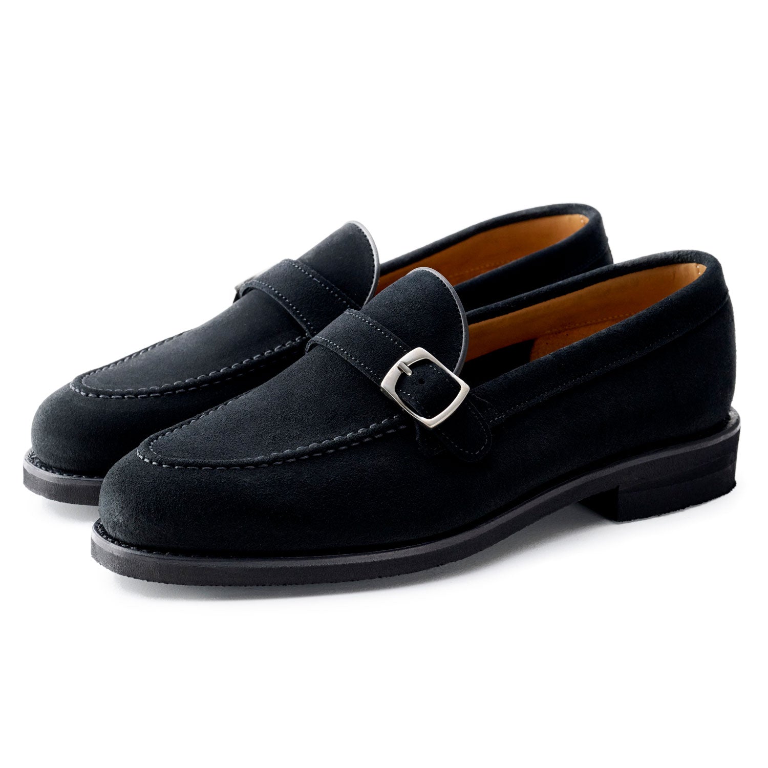 Berwick1707 | シングルモンクストラップローファー | 5611SBMLBK