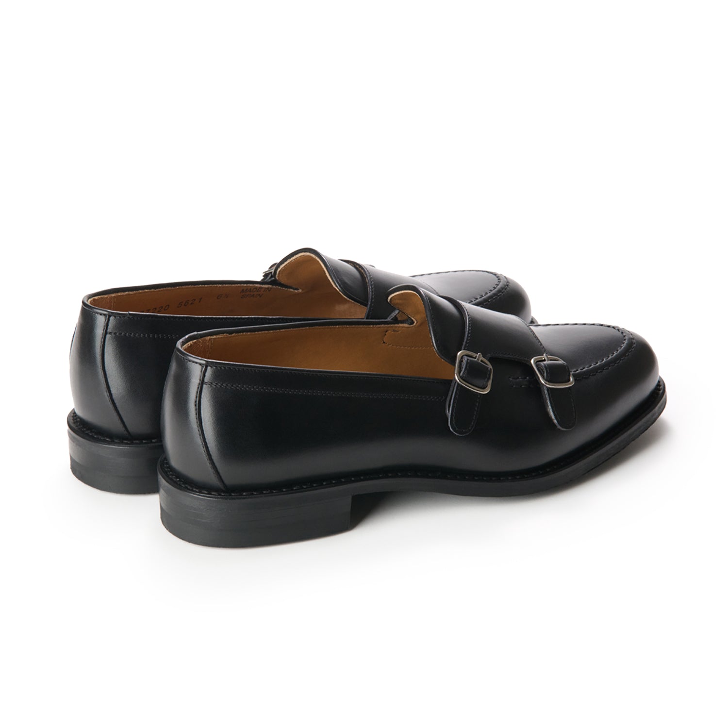 Berwick1707 | ダブルモンクストラップローファー | 4340BCDABK