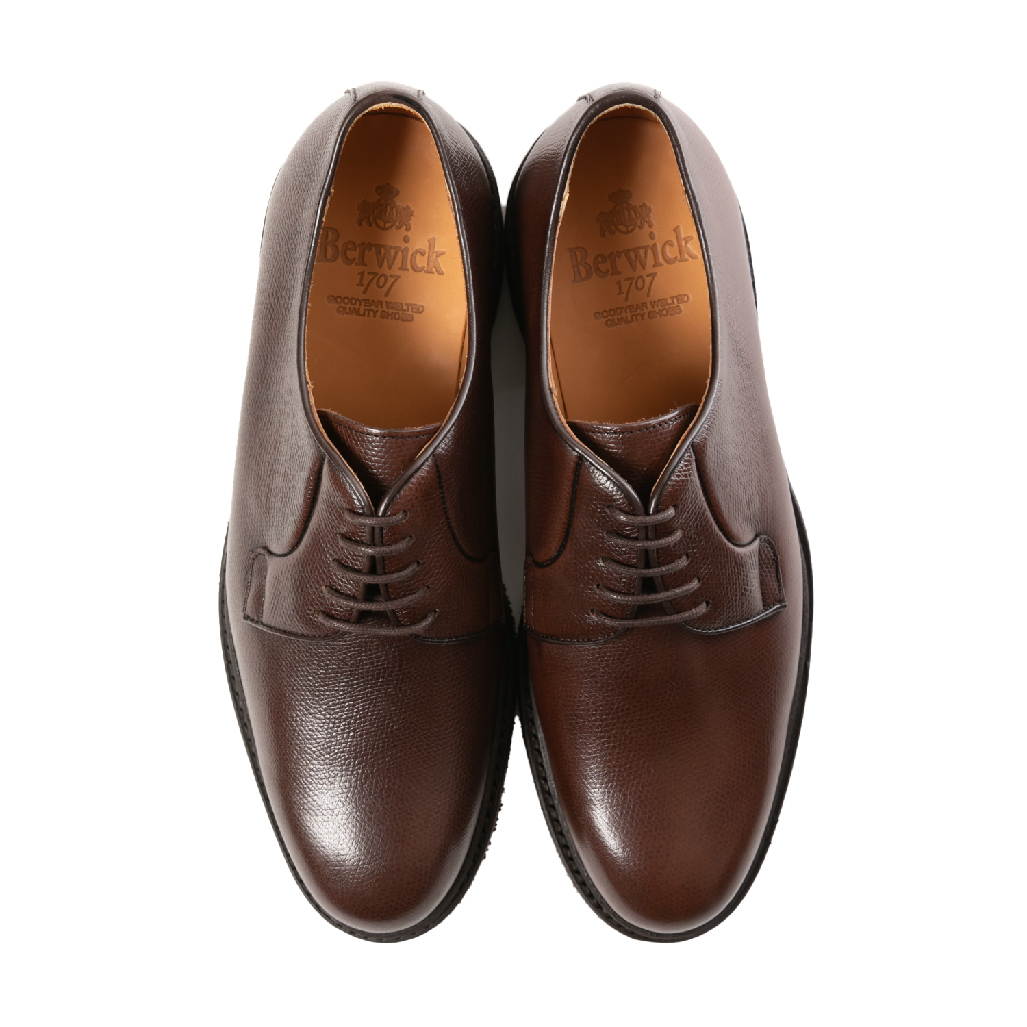 Berwick1707 | プレーントゥ シボ革 |3680RUMLDB – バーウィック Berwick1707 | プレーントゥ シボ革 |3680RUMLDB – バーウィック
