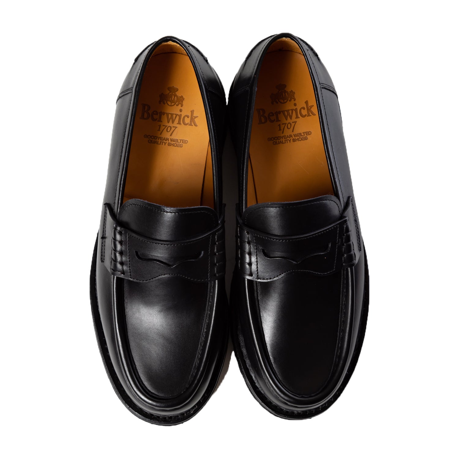 Berwick1707 | コインローファー | 5293BCVLBK – バーウィック Berwick1707 | コインローファー | 5293BCVLBK – バーウィック