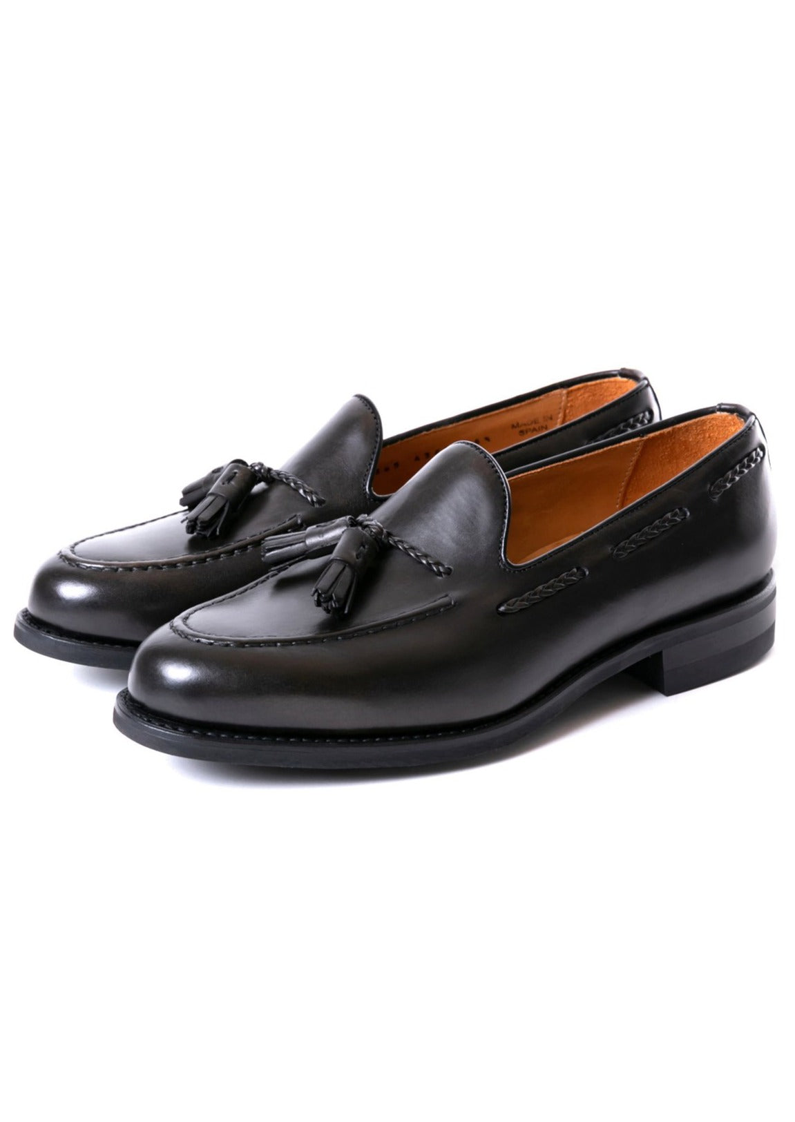 Berwick1707 タッセルローファー バーウィック7.5 BERWICK | バーウィック – 4340SBMLBK | タッセルローファー 靴